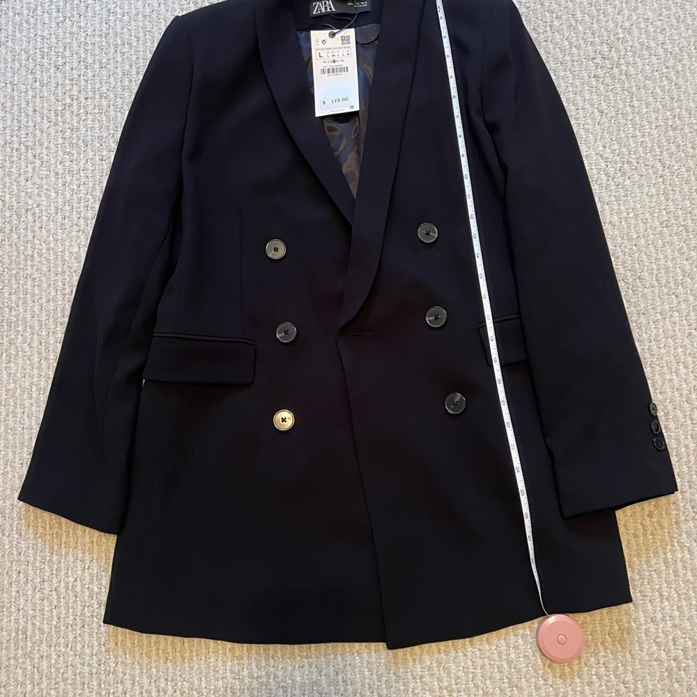 NWT Zara Blazer Size Large - Picture 8 of 8